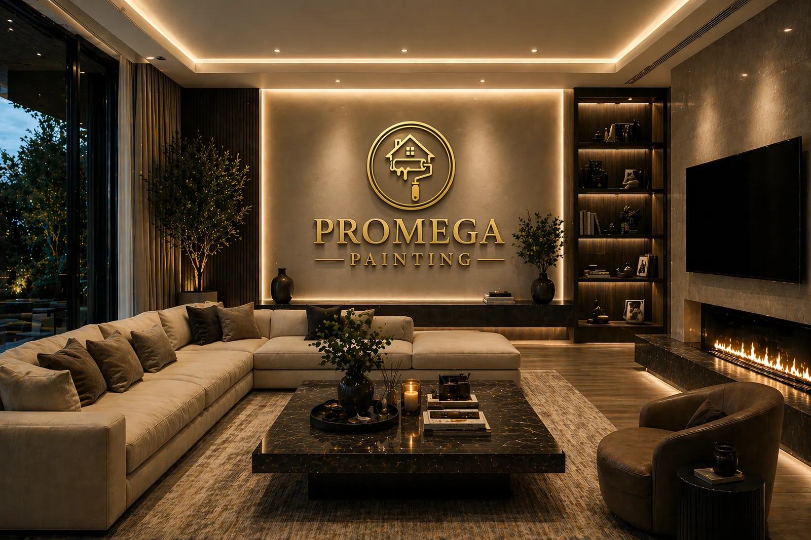 Refined interior space